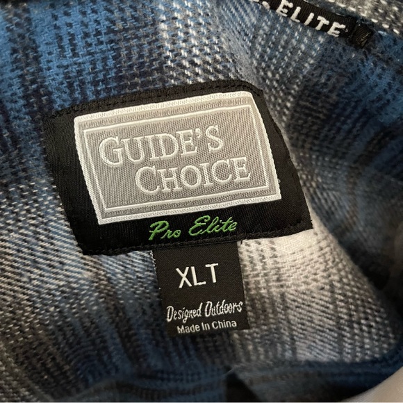 Guide’s Choice Pro Elite Plaid Shacket Jacket Size XLT - Picture 4 of 4